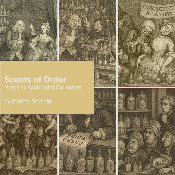 SCENTS OF ORDER: Notes to Accidental Collectors by Marino Bombinisainte cellier