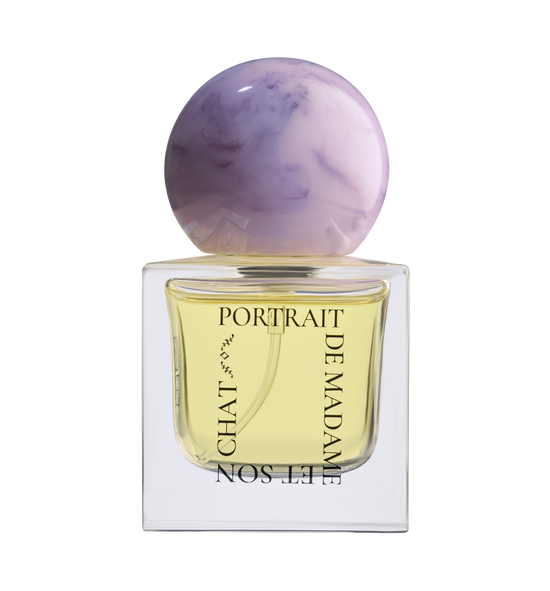 PORTRAIT DE MADAME ET SON CHAT